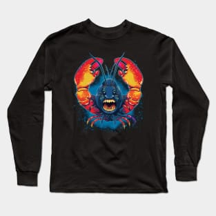 Lobster Smiling Long Sleeve T-Shirt